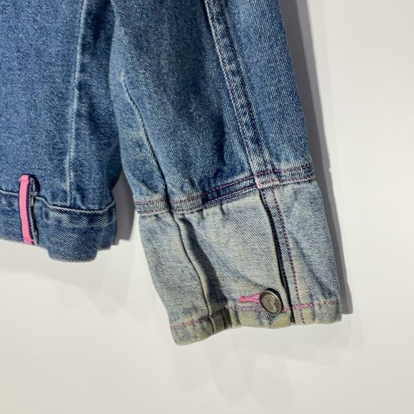 Barbie Jacket, Vintage Denim, “Girls Can Do Anything” Embroidery, Size 12 - Picture 12 of 16